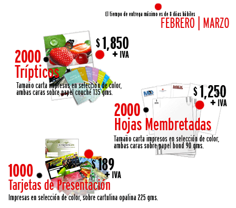 promociones en impresos
